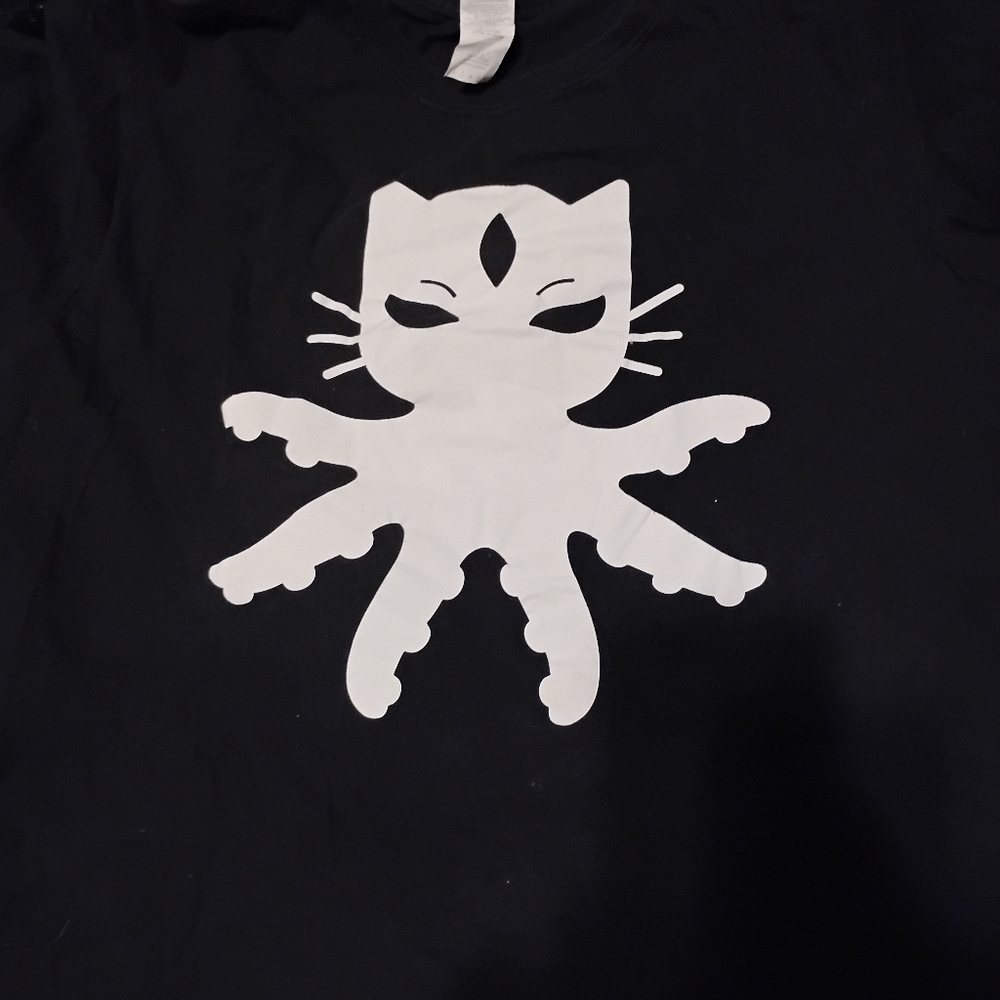 Gildan Black and White Cat Kids Costume